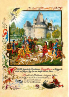 Art - Peinture Histoire - La Dordogne Du Moyen-Age - Chateau De Puyguilhem - CPM - Carte Neuve - Voir Scans Recto-Verso - Storia