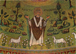 Art - Mosaique Religieuse - Ravenna - Basilica Di S Apollinare In Classe - S Apollinare - Saint Apolinaire - CPM - Carte - Schilderijen, Gebrandschilderd Glas En Beeldjes