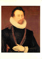 Art - Peinture Histoire - Sir John Hawkins - Portrait - English School 16th C - National Maritime Museum - Carte Armada  - Histoire