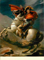 Art - Peinture Histoire - Napoléon Bonaparte Franchissant Les Alpes Au Grand Saint-Bernard - Portrait - Peintre David -  - History