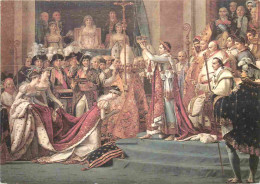 Art - Peinture Histoire - Le Sacre De Napoélon 1er Par Le Pape Pie VII - Peintre Louis David - Musée Du Louvre De Paris  - Storia