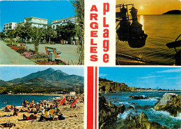 66 - Argelès Sur Mer - Multivues - Scènes De Plage - CPM - Voir Scans Recto-Verso - Argeles Sur Mer