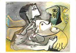 Art - Peinture - Pablo Picasso - Couple - CPM - Voir Scans Recto-Verso - Peintures & Tableaux