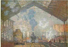 Art - Peinture - Claude Monet - La Gare Saint Lazare - CPM - Voir Scans Recto-Verso - Peintures & Tableaux