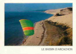 33 - Dune Du Pyla - Vue Aérienne - Parapente - Bassin D'Arcachon - CPM - Voir Scans Recto-Verso - Andere & Zonder Classificatie