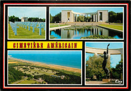 14 - Colleville Sur Mer - Saint Laurent Sur Mer - Omaha Beach - Le Cimetière Et Le Mémorial  Américain - Multivues - CPM - Andere & Zonder Classificatie