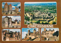 11 - Carcassonne - La Cité Médiévale - Multivues - CPM - Voir Scans Recto-Verso - Carcassonne