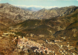 06 - Levens - Vue Générale Aérienne - Au Fond Les Alpes - CPM - Carte Neuve - Voir Scans Recto-Verso - Other & Unclassified