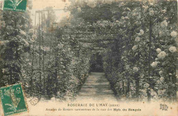 94 - L'Hay Les Roses - La Roseraie - Arcades De Rosiers Sarmenteux De La Race Des Hyb Du Bengale - CPA - Voir Scans Rect - L'Hay Les Roses