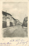 69 - Beaujeu - Le Faubourg - Précurseur - Oblitération Ronde De 1902 - CPA - Voir Scans Recto-Verso - Beaujeu