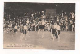 CASTILLON-PLAGE   33  MATCH DE BASKET-BALL FÉMININ , 15 AOUT 1933 - Autres & Non Classés