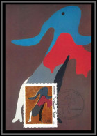 48831 N°2447 La Danseuse De Jean Arp Tableau Painting Surréalisme 1986 France Carte Maximum Fdc édition Musée - 1980-1989