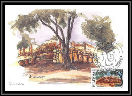 48810a N°2401 Monument Mégalithique De Filitosa Corse 1986 France Carte Maximum (card) Fdc - 1980-1989