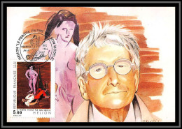 48791 N°2343 Jean Hélion Nus Nudes Tableau (Painting) 1984 France Carte Maximum (card) Fdc édition CEF  - Moderne
