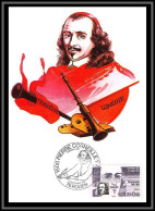 48781a N°2329A Pierre Corneille écrivain Writer 1984 France Carte Maximum (card) Fdc édition CEF  - Ecrivains