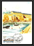 48778 N°2325 La Citadelle De Vauban Belle-Ile-en-Mer 1984 France Carte Maximum (card) Fdc édition CEF  - Autres & Non Classés