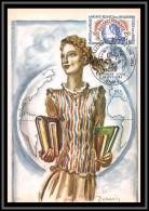 48729 N°2257 Centenaire De L'Alliance Française 1983 1983 France Carte Maximum (card) Fdc édition CEF  - 1980-1989