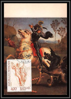 48737 N°2264 Vénus De Psyché De Raphael Tableau (Painting) 1983 France Carte Maximum (card) Fdc édition CEF  - Religieux