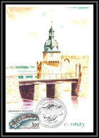 48727 N°2254 Concarneau Remparts De La Ville Close Pont Bridge 1983 France Carte Maximum (card) Fdc édition CEF  - 1980-1989
