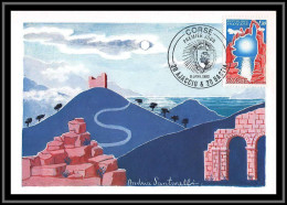 48689 N°2197 Série Touristique Corse Carte Map 1982 France Carte Maximum (card) Fdc édition CEF  - 1980-1989