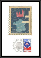 48644 N°1885 Français Libres DE GAULLE Guerre 1939/45 Crois Lorraine 1976 France Carte Maximum (card) Fdc édition - 1970-1979