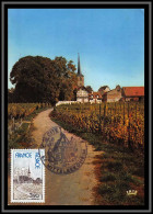 48651 N°1921 Mittelbergheim Région Alsace Eglise Church 1977 France Carte Maximum (card) Fdc édition Cigogne  - 1970-1979