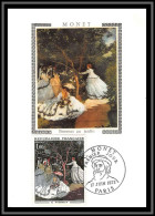 48592 N°1703 Tableau (Painting) Femmes Au Jardin Monet 1972 France Carte Maximum (card) Fdc édition - 1970-1979