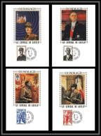 48579 N°1695/1698 De Gaulle 1971 Colombey Les Deux églises France Carte Maximum (card) Fdc édition - 1970-1979