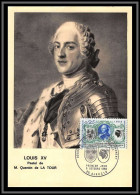 48478 N°1572 Rattachement De La Corse Roi King Louis 15 XVI 1968 France Carte Maximum (card) Fdc édition  - 1960-1969