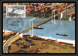 48412 N°1524 Grand Pont (bridge) Bordeaux 1967 France Carte Maximum (card) Fdc édition Parison  - 1960-1969