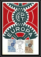 48409 N°1521/1522 Europa 1967 France Carte Maximum (card) Fdc édition  - 1960-1969