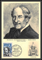 48271d N°1348 Gustave Charpentier Compositeur Musique Music 1962 France Carte Maximum (card) Fdc édition Bourgogne - 1960-1969