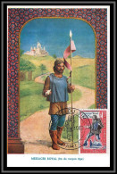 48256 N°1332 Messager Royal Journée Du Timbre 1962 France Carte Maximum (card) Fdc édition Musée Postal  - 1960-1969