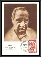 48235 N°1304 Comédiens Français Raimu 1961 France Carte Maximum (card) Fdc édition Parison  - 1960-1969