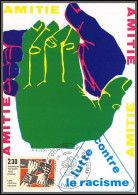 56219 N°2204 Lutte Contre Le Racisme Racism 1982 France Carte Maximum (card) Fdc édition CEF - 1980-1989