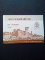 Ticket D'entrée Rocca Di Vignola Italie / Italy / Italia - Tickets - Vouchers