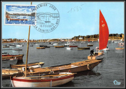 56165 N°1585 Port De La Trinité-sur-Mer (Morbihan) 1969 France Carte Maximum (card) Fdc édition Combier - 1960-1969