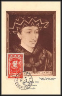 49922 N°770 Célébrité Du 15e Siècle Charles VII Roi (king) France 14/3/1947 Dernier Jour Du Timbre Carte Maximum (card) - 1940-1949