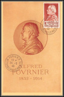 49915 N°748 Alfred Fournier Médecin Doctor 24/5/1946 Dernier Jour Du Timbre France édition Coquemer B4 Carte Maximum - 1940-1949