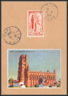 49899 N°667 Cathédrale Albi Church Eglise Albi 1956 France édition Carte Maximum (card) - 1940-1949
