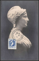 49892 N°639 Marianne D'Alger Fernez France Carte Photo Maximum (card) - 1940-1949