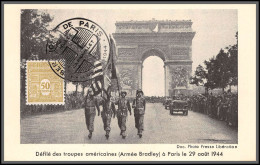 49884 N°623 Libération De Paris 11/11/1944 Arc De Triomphe France Carte Maximum (card) - 1940-1949
