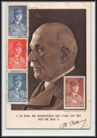 49836 N°470/473 Maréchal Pétain Boves Somme 1940 France édition Desfossés Carte Maximum (card) - 1940-1949