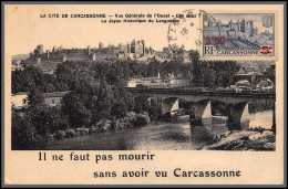 49832 N°490 Il Ne Faut Pas Mourir Sans Avoir Vu Carcassonne 1941 France édition Jordy Carte Maximum (card) - 1940-1949
