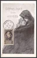 49831 N°465 Victimes De La Guerre 1941 édition Orphelinat Des Armées France Carte Maximum (card) - 1940-1949