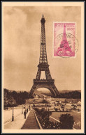 49804 N°429 Tour Eiffel Tower 12/6/1939 Paris En Flanant France Carte Maximum (card) édition Yvon I4 - 1930-1939