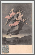 49441 N°111 Blanc Paris 1904 France Femme Ange Anges Angelot Carte Maximum (card) - ...-1929