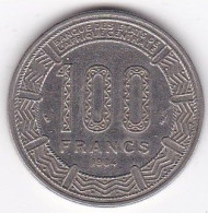 République Gabonaise. 100 Francs 1984 , En Nickel . KM# 13 - Gabon