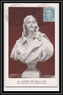 49381 N°810 8 F Bleu Type Marianne De Gandon Buste Jean De Rotrou Dreux 1950 France Carte Maximum (card) - 1940-1949