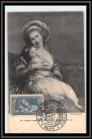 49380 N°419 Sauver La Race Vierge à L'enfant Virgin France Carte Maximum (card) édition Salon D'automne 1950  - 1940-1949